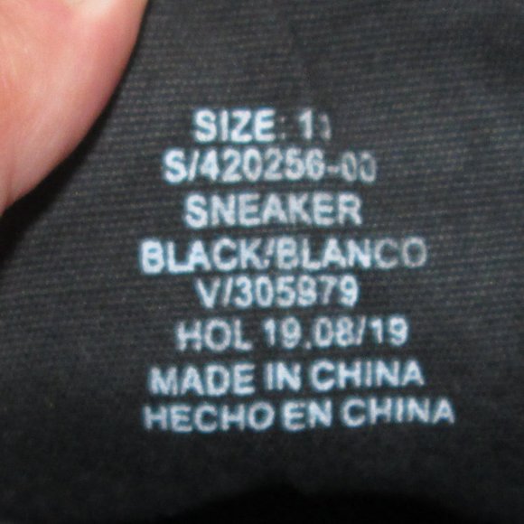 Banana Republic Mens Black Leather w\ White Sole Sneakers Size 11 Used-G… - Picture 8 of 8